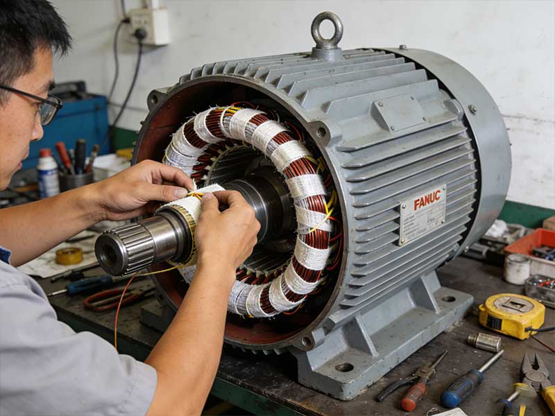 发那科主轴维修案例